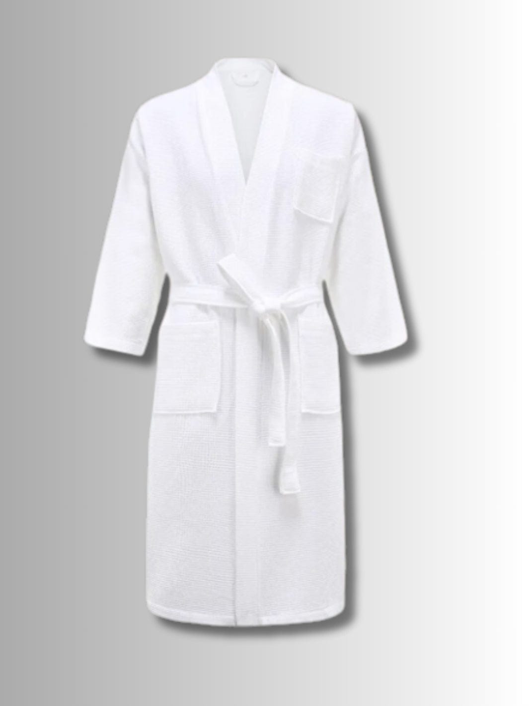 Damen-Bademantel aus Waffelbaumwolle