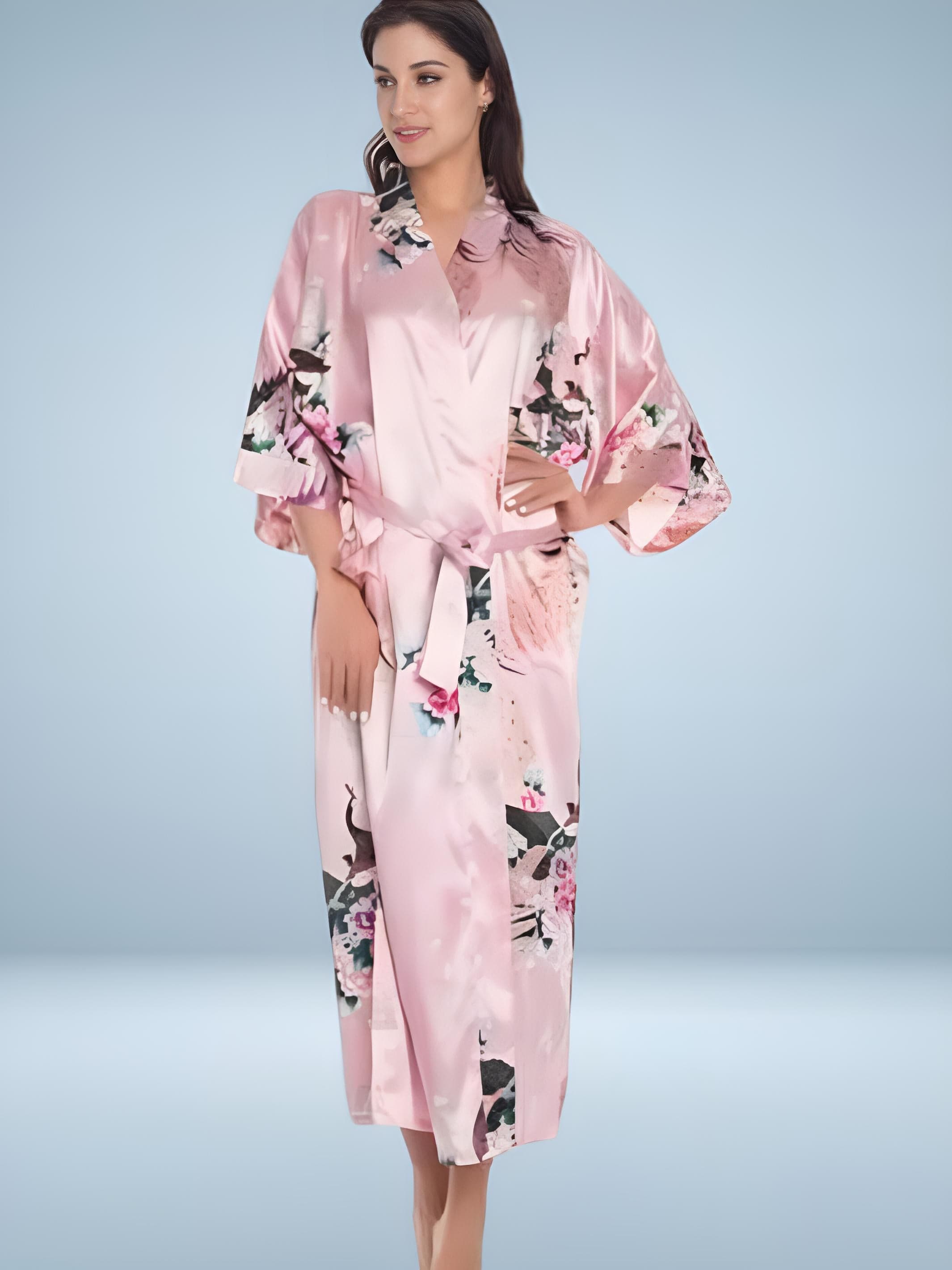 Spring Kimono women's bathrobe