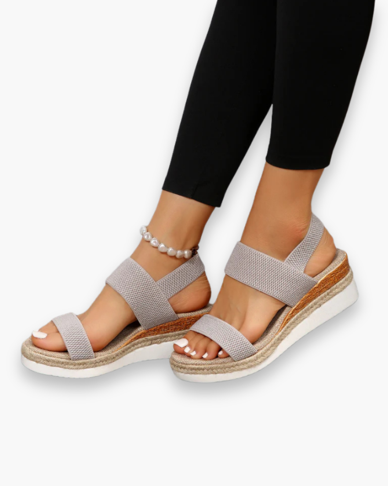 Sandales Compensées Femme - Élégantes et Confortables