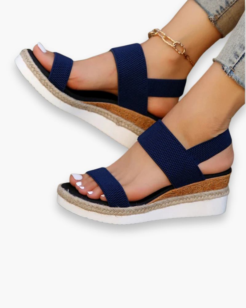 Sandales Compensées Femme - Élégantes et Confortables