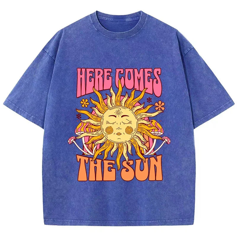 T-shirt HERE COMES THE SUN
