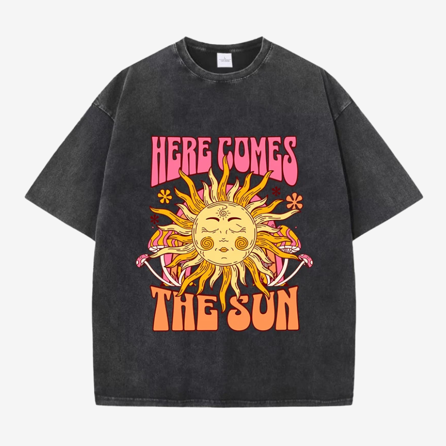 T-shirt HERE COMES THE SUN