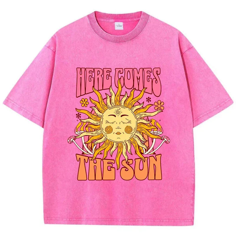 T-shirt HERE COMES THE SUN