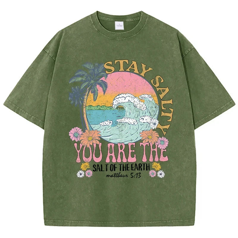 T-shirt STAY SALTY