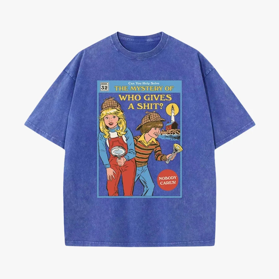 T-Shirt WHO GIVES A SHIT