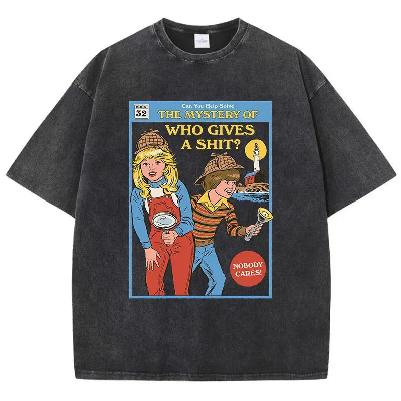 T-Shirt WHO GIVES A SHIT