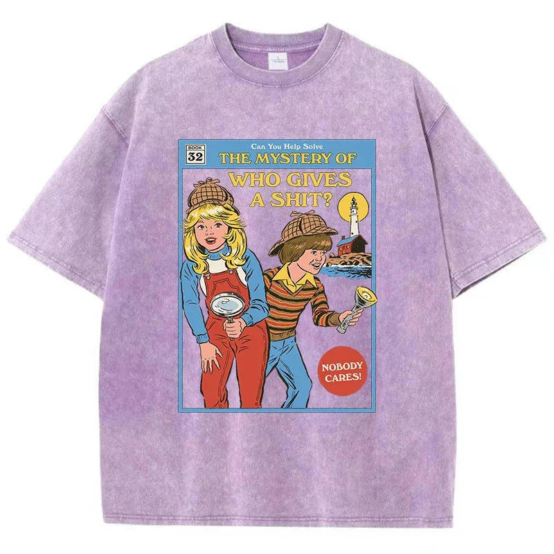 T-Shirt WHO GIVES A SHIT
