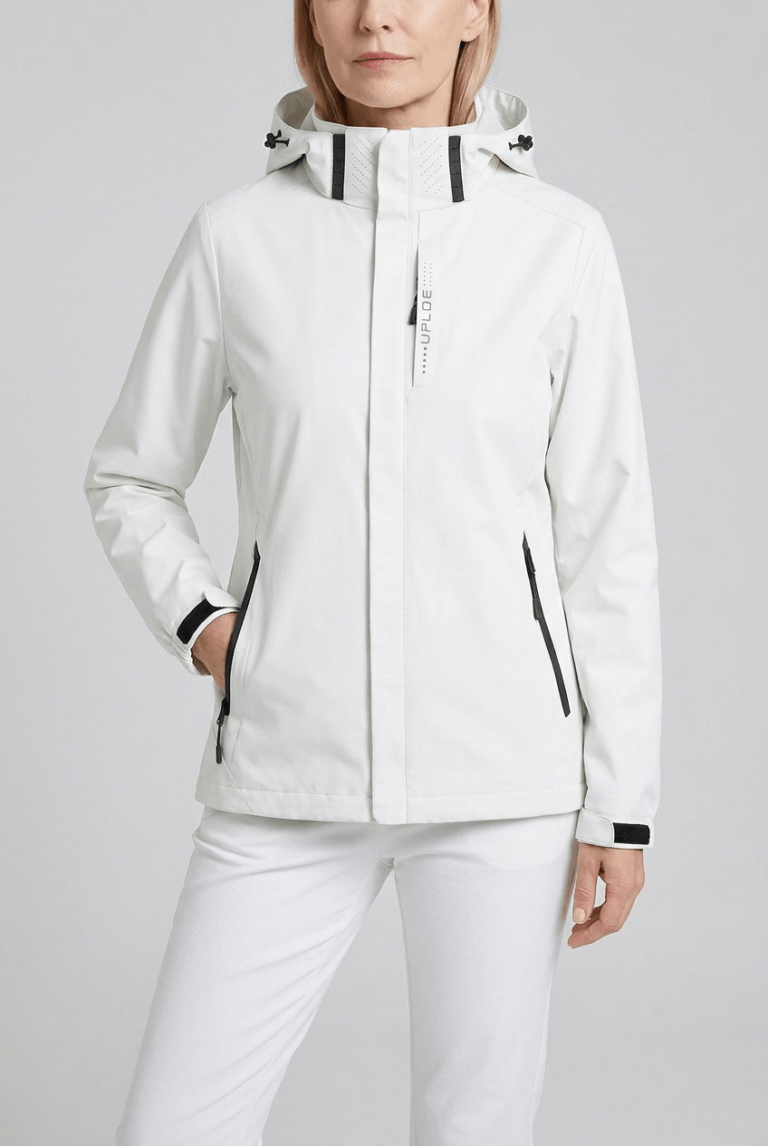 Veste de pluie femme | Poches zippées & poignets réglables