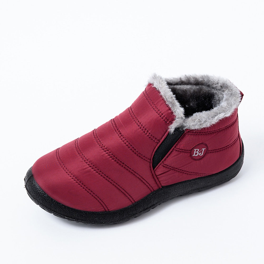 Chaussures orthopédiques d'hiver en coton imperméable