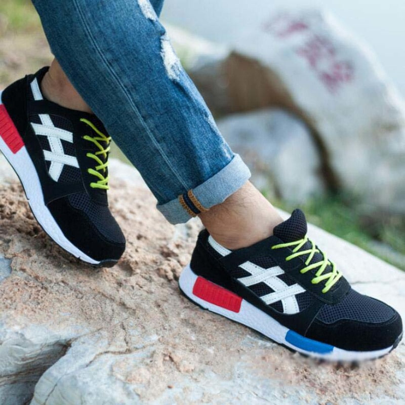 Lässige Sicherheitsschuhe mit Stahlkappe für Damen und Herren – Sicherheit