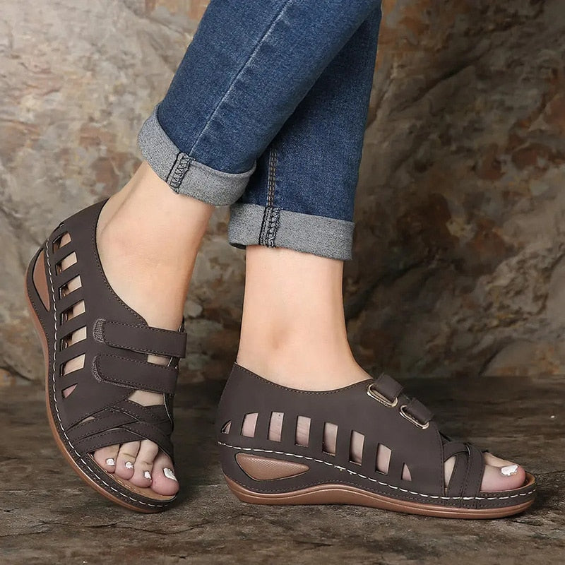 Sommer-Keilsandalen für Damen – Skilla