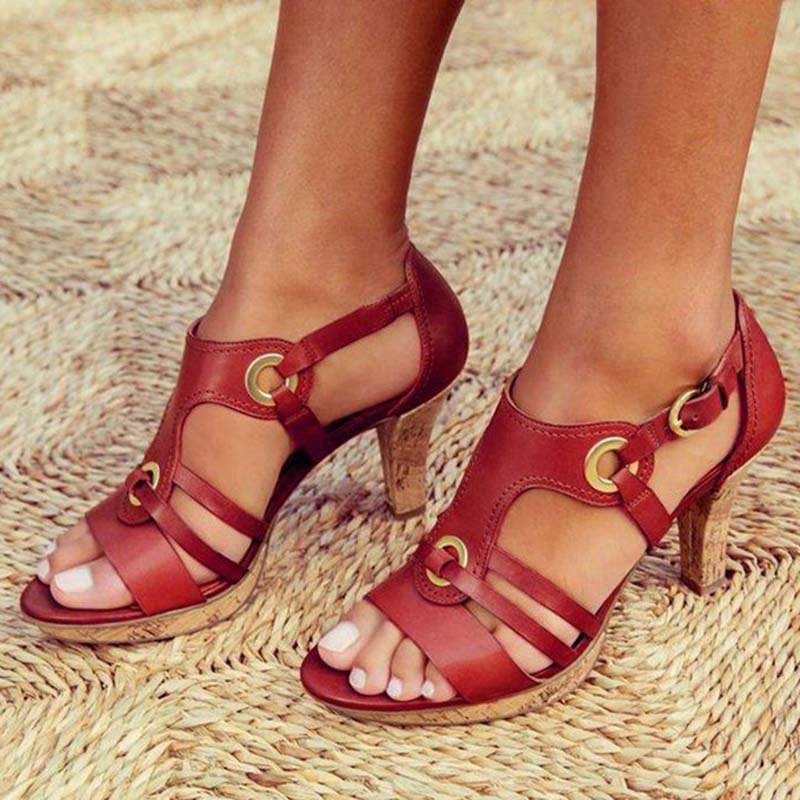 Sandale a talon confortable