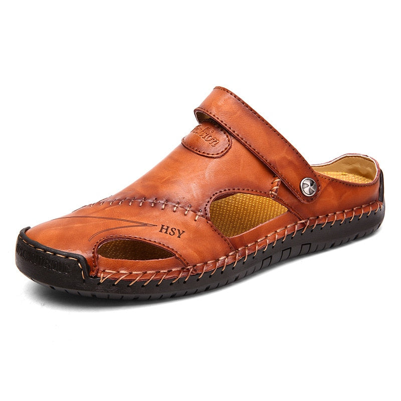 Lässige Sommer-Sandalen für Herren mit Ausschnitten