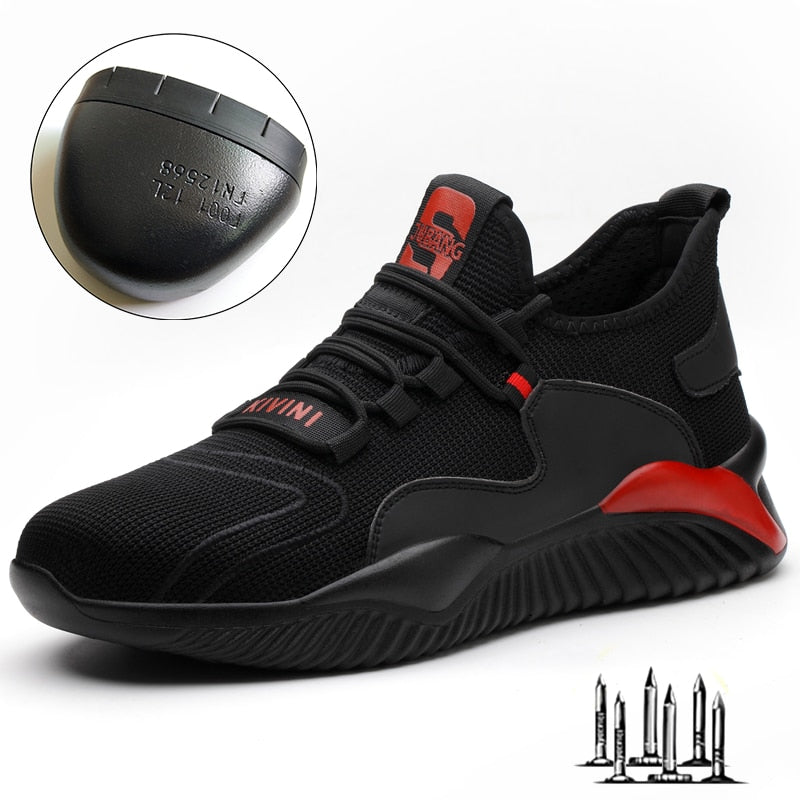 Chaussures de sécurité Anti-écrasement et anti-crevaison pour hommes - Bravo