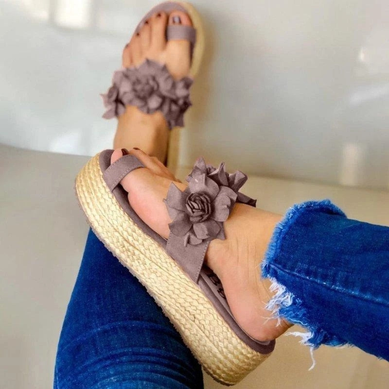 Super schicke Plateausandalen