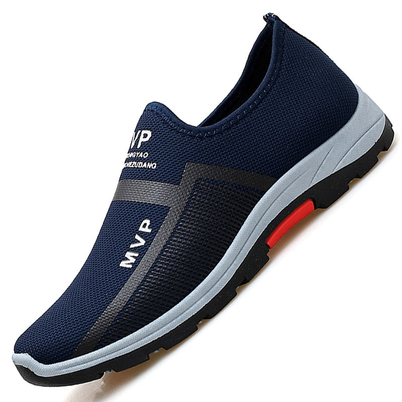 Leichte Slip-on-Sneaker aus Mesh für Herren – Porty