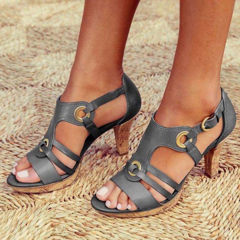 Sandale a talon confortable