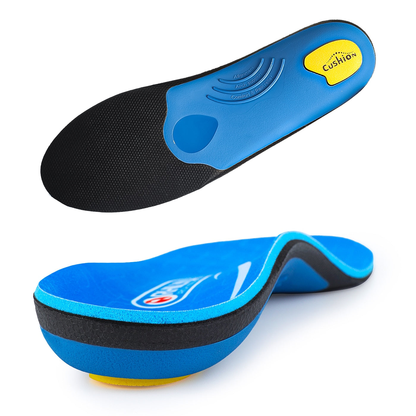 Orthopedic insoles men women plantar fasciitis