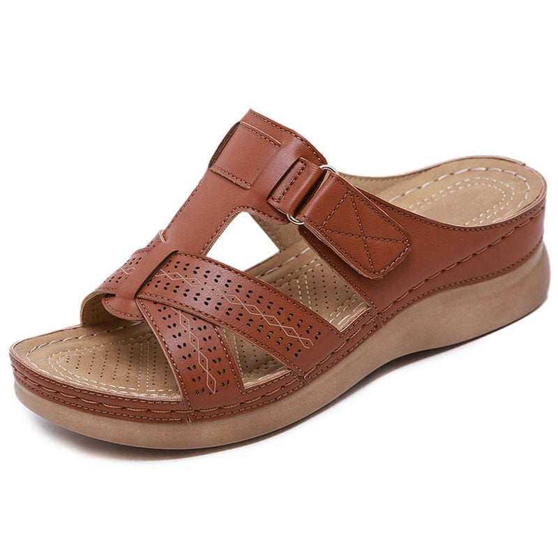 Orthopädische Keilsandalen von Evans