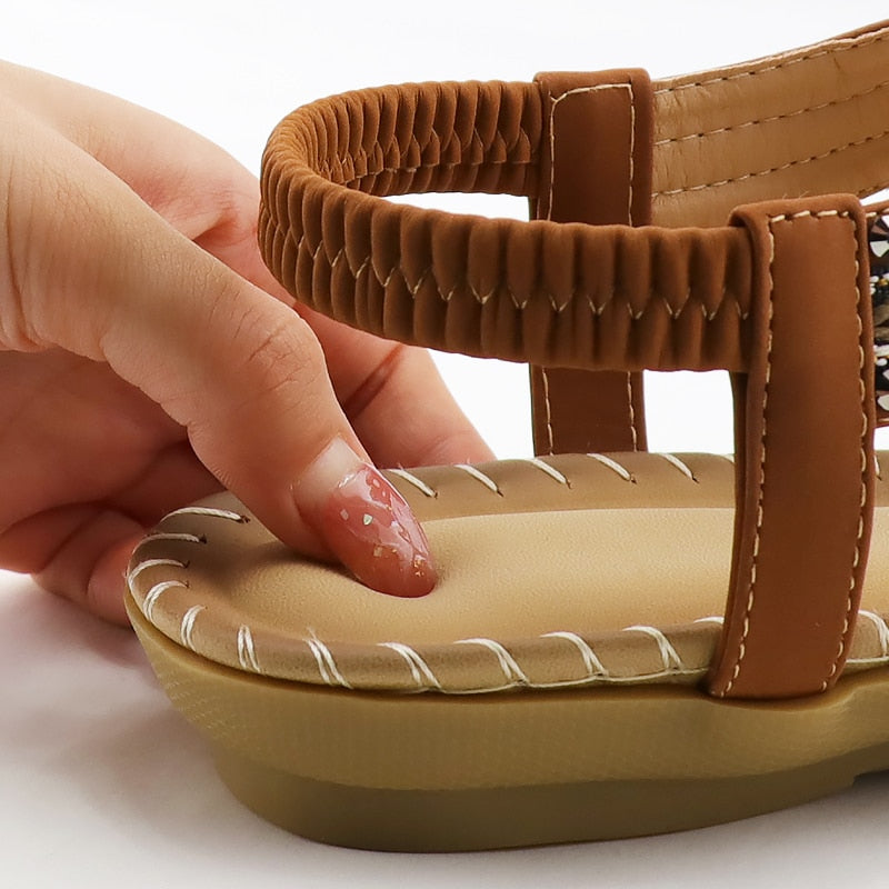 Sandales style bohémien