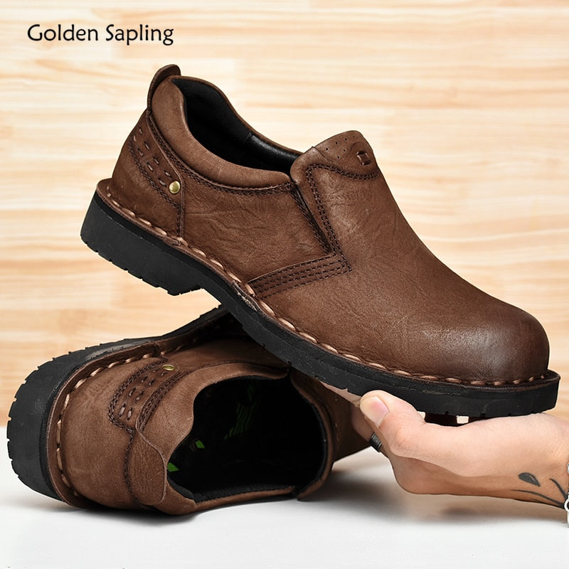Chaussures confortables orthopédiques homme