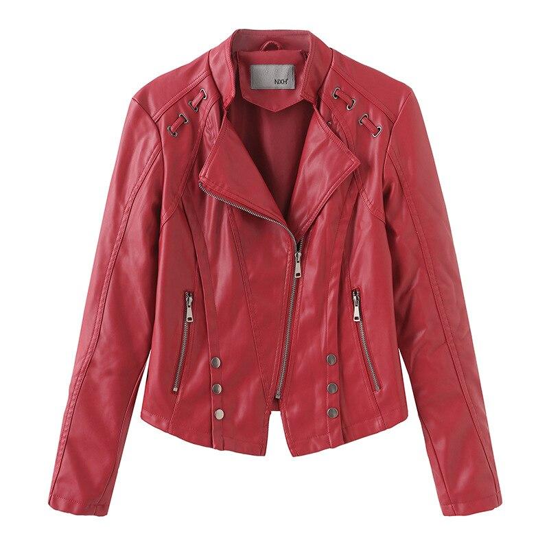 VESTES EN CUIR SYNTHÉTIQUE PU - Rose