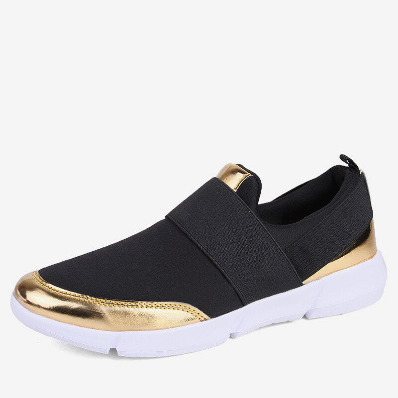 Mocassins orthopédiques respirants à enfiler pour femmes