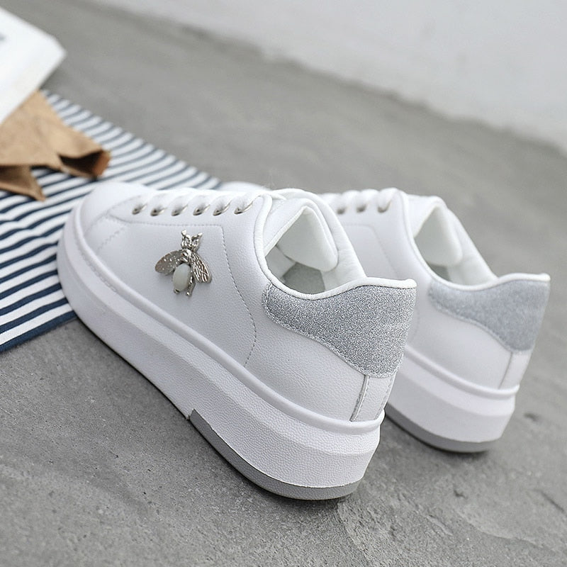 Chaussures Blanche Mode Tendance - Bee