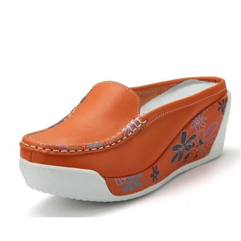 Chaussures à plateforme confortable pour femmes