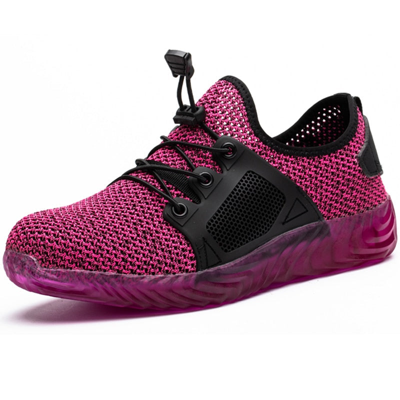 Leichte Sicherheitsschuhe aus Stahl für Damen und Herren – Stahl