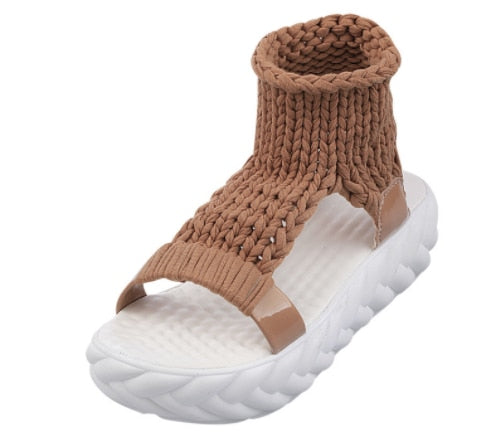 Plateausandalen für Damen - Briskory