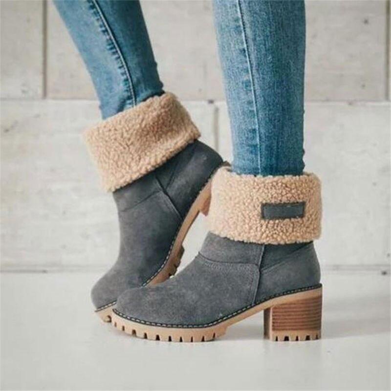 BOTTE HIVER - ELISA - Gris