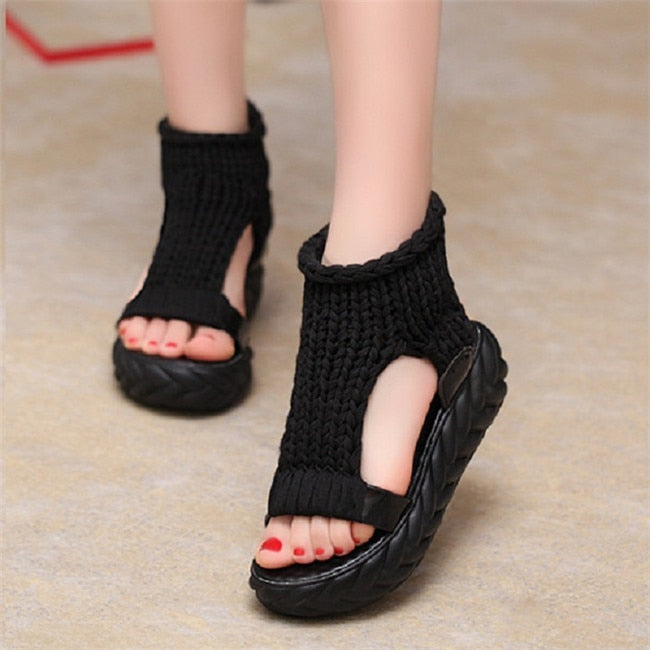 Plateausandalen für Damen - Briskory