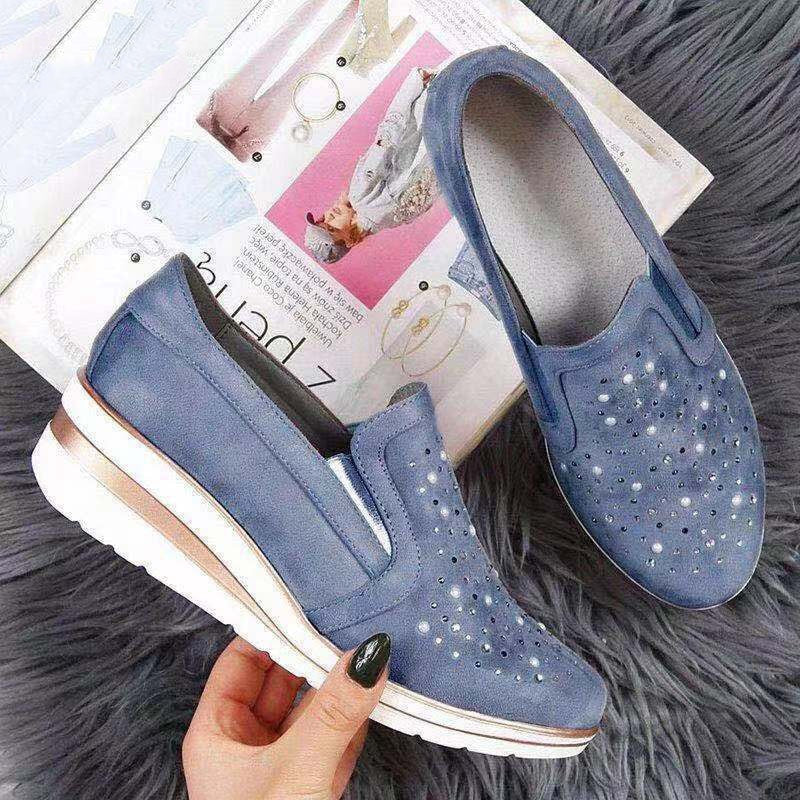 Mocassins cristaly confortables