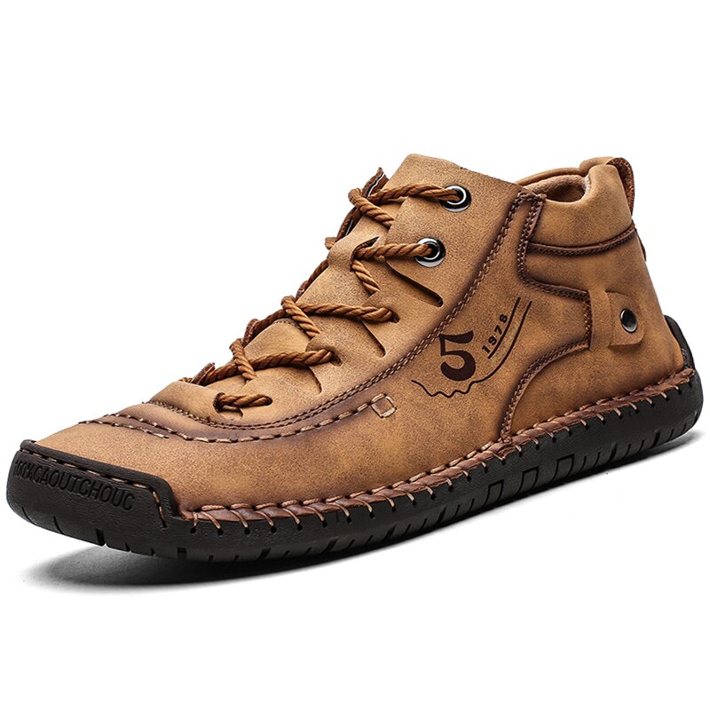 Chaussures Orthopédiques homme en cuir vintage