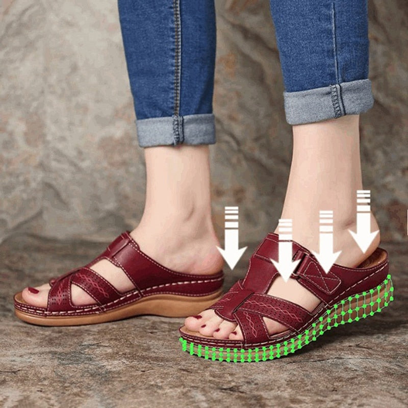 Sandalen mit niedrigem Absatz für Damen – Almak