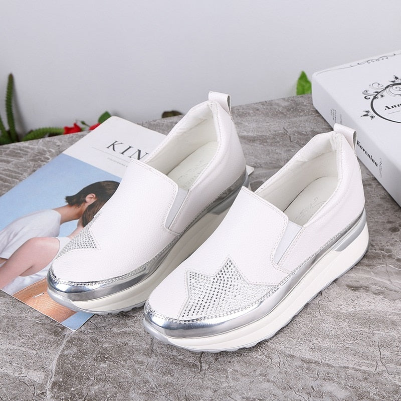 Mocassins Orthopédiques confortables à plateforme