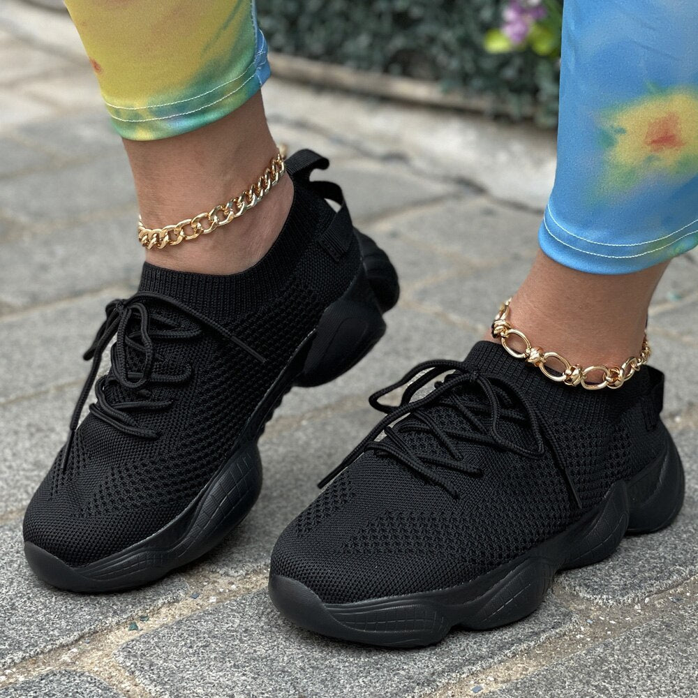 Orthopädische Schnürschuhe für Damen für den Outdoor-Sport – Tracy