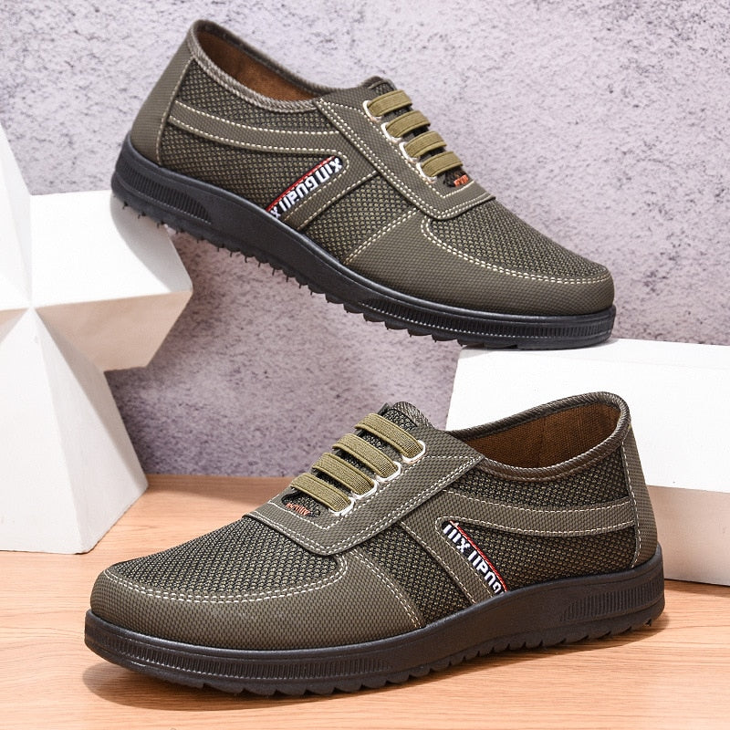 Atmungsaktive Stoffschuhe für Herren – Purn
