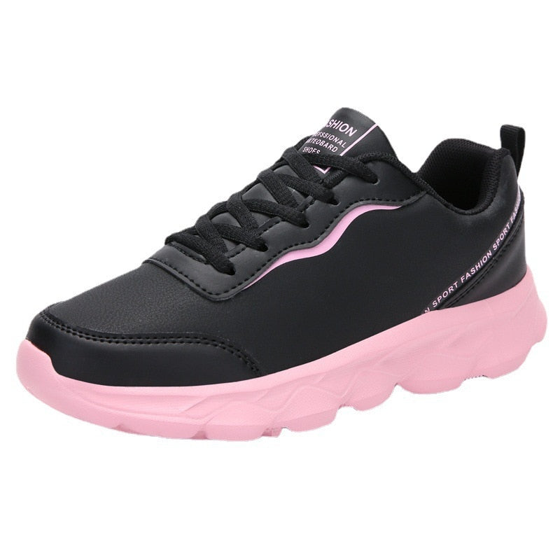 Chaussures orthopédiques vulcaniser en cuir PU pour femmes - Sylvi