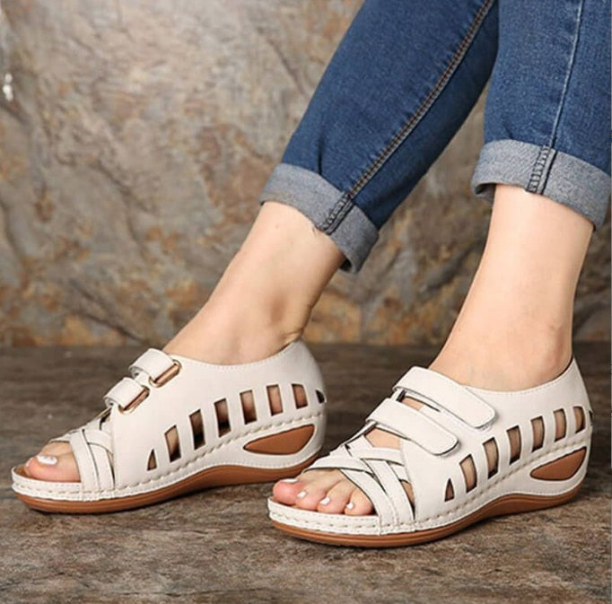 Sandales été à enfiler pour femmes - Syramica