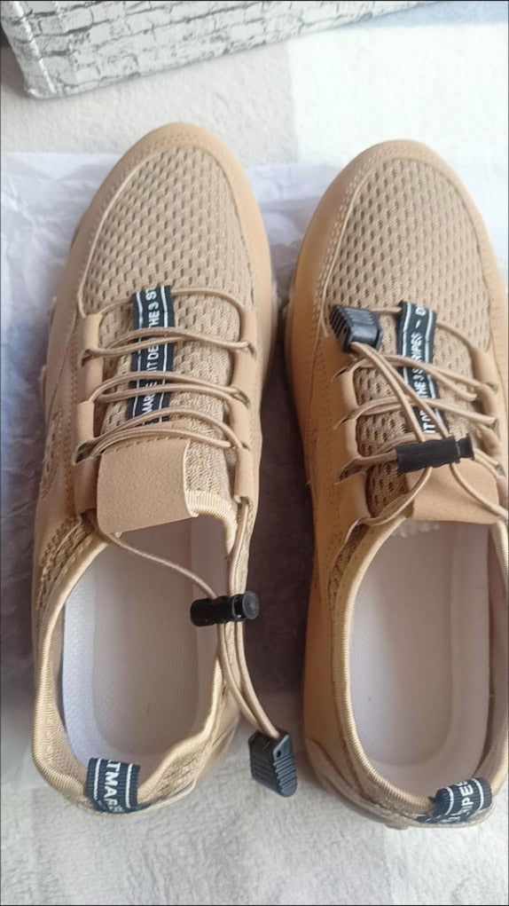 Leichte, atmungsaktive Schnürsneaker für Herren – Perligny