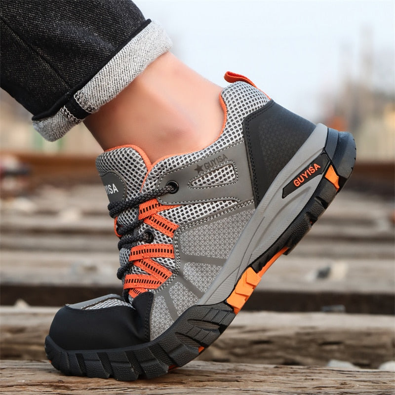 Chaussures de sécurité à bout en acier pour hommes - Art-Up