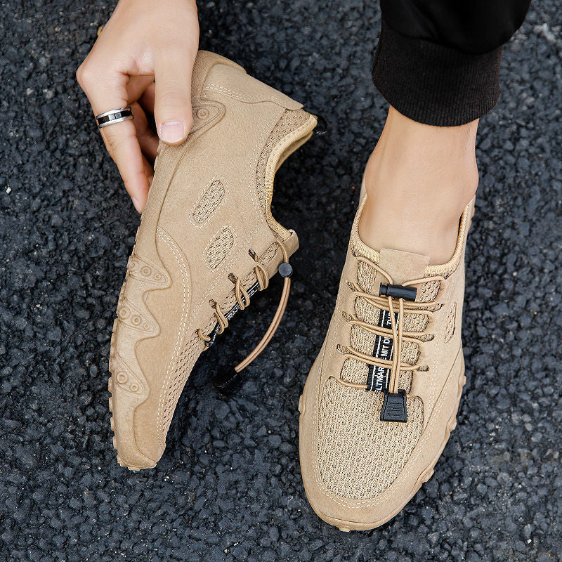 Leichte, atmungsaktive Schnürsneaker für Herren – Perligny