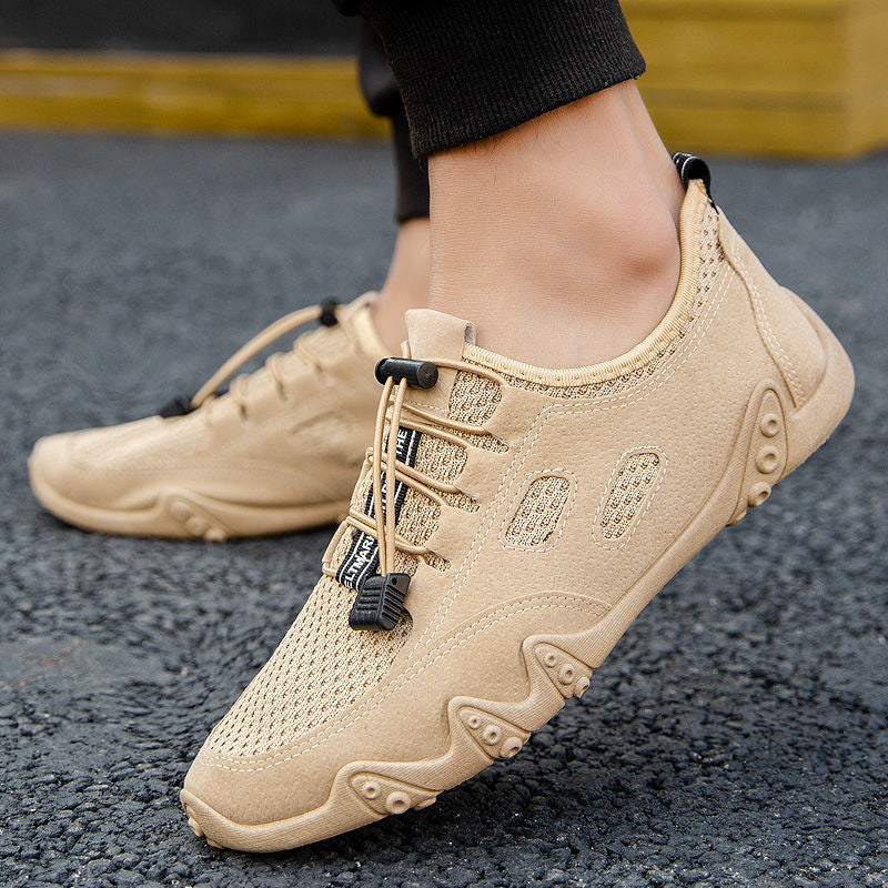 Leichte, atmungsaktive Schnürsneaker für Herren – Perligny