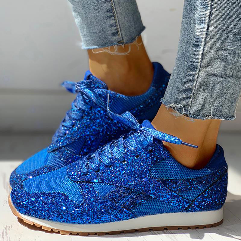 chaussures orthopédiques décontractées à paillettes - Vanshe