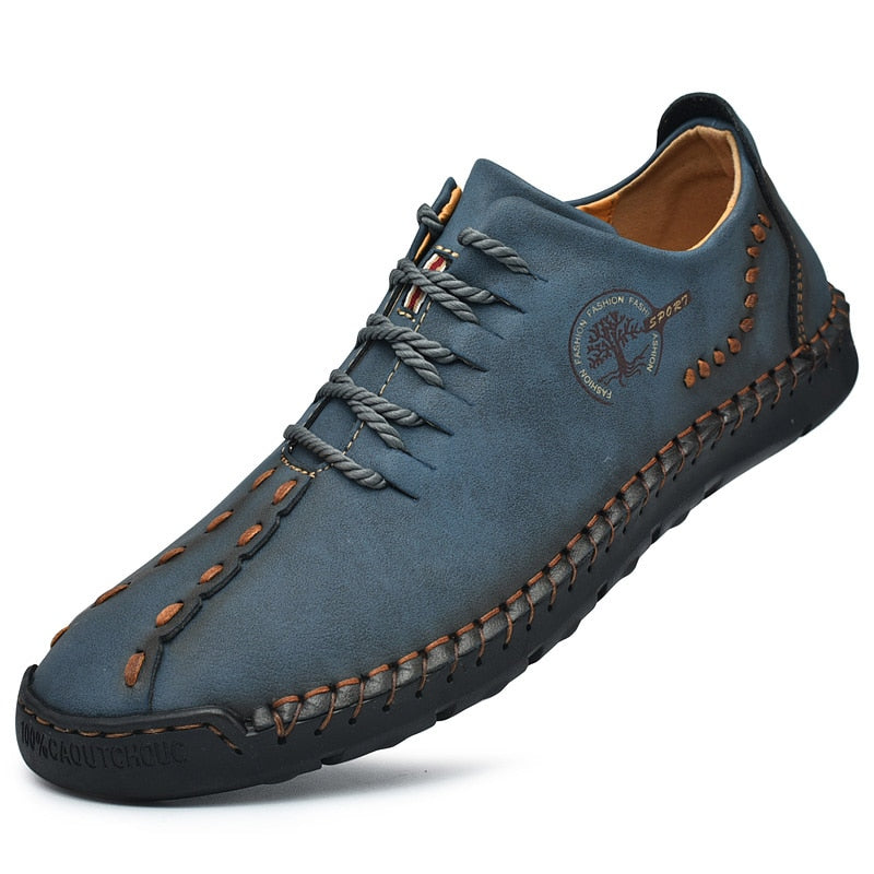 Mocassins en cuir faits à la main pour hommes
