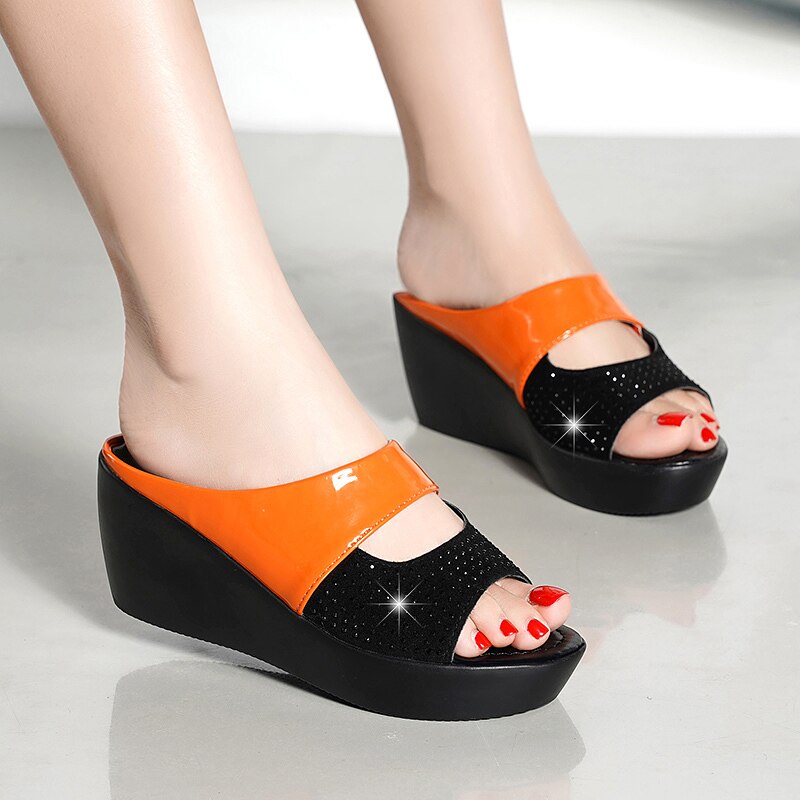 Sandales orthopédiques compensées décontractées Betty