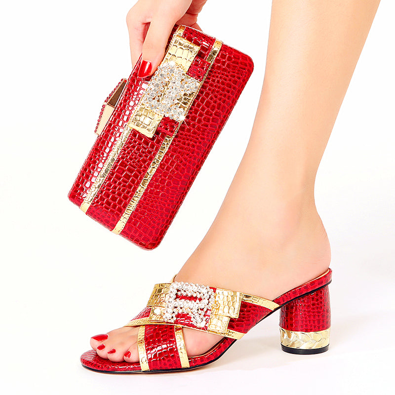 Matching Shoes And Bag Set - Ceremony