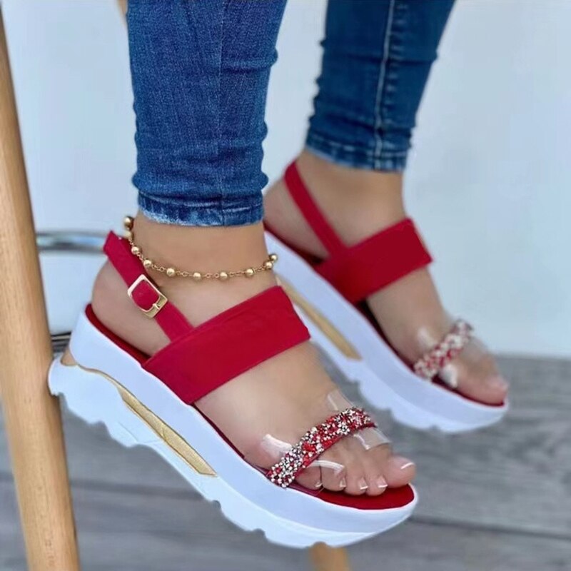 Sandales à semelle épaisse pour femmes - Bulbe